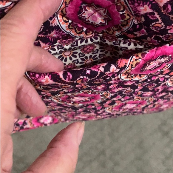 Vera Bradley IconicTriple Hipster, Raspberry Med. - Picture 4 of 6